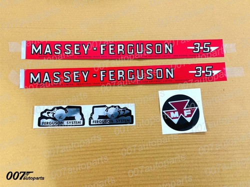 Decal set for massey - for, massey-ferguson