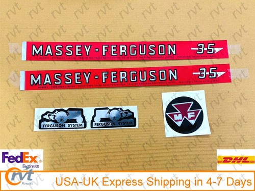 Decal set for massey - decal, massey-ferguson