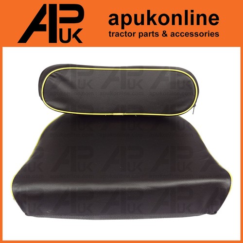 Black seat pan cushion set - seat,